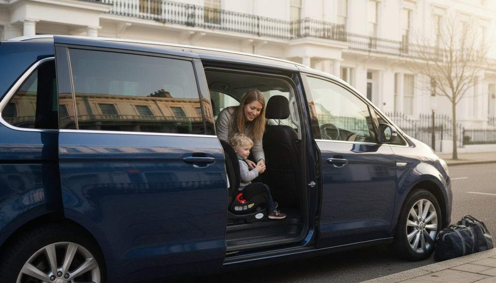 Airport Taxi with Child Seat: Safe Brighton & Hove Family Transfers