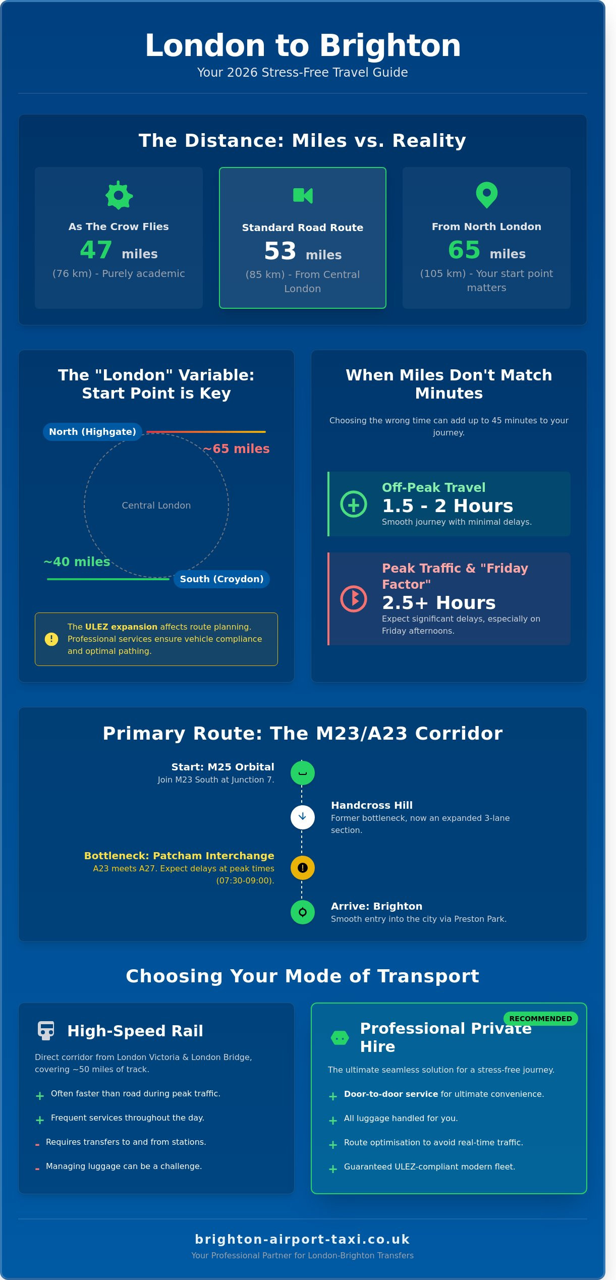 Distance from London to Brighton UK: The Complete 2026 Travel Guide