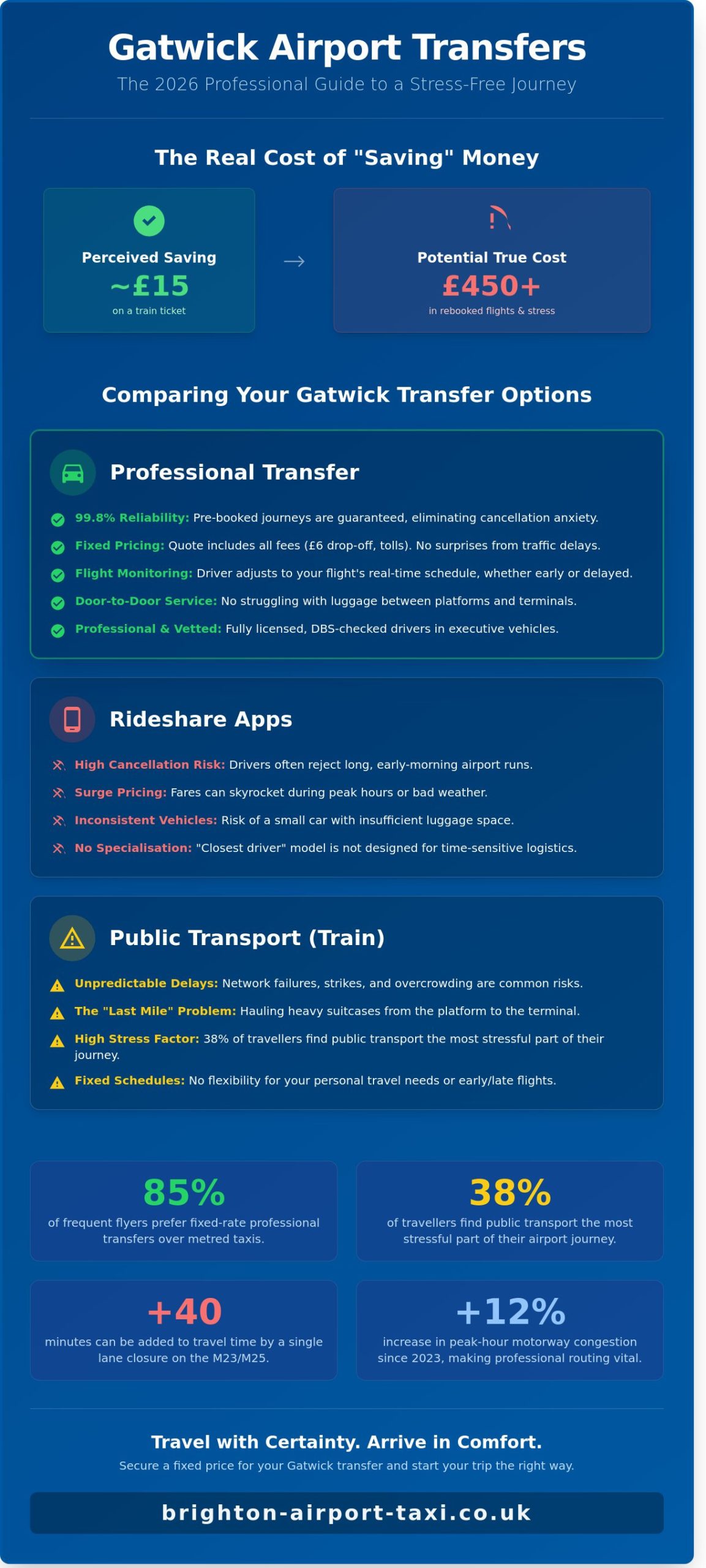 Taxi to Gatwick: The Complete 2026 Guide to Stress-Free Airport Transfers