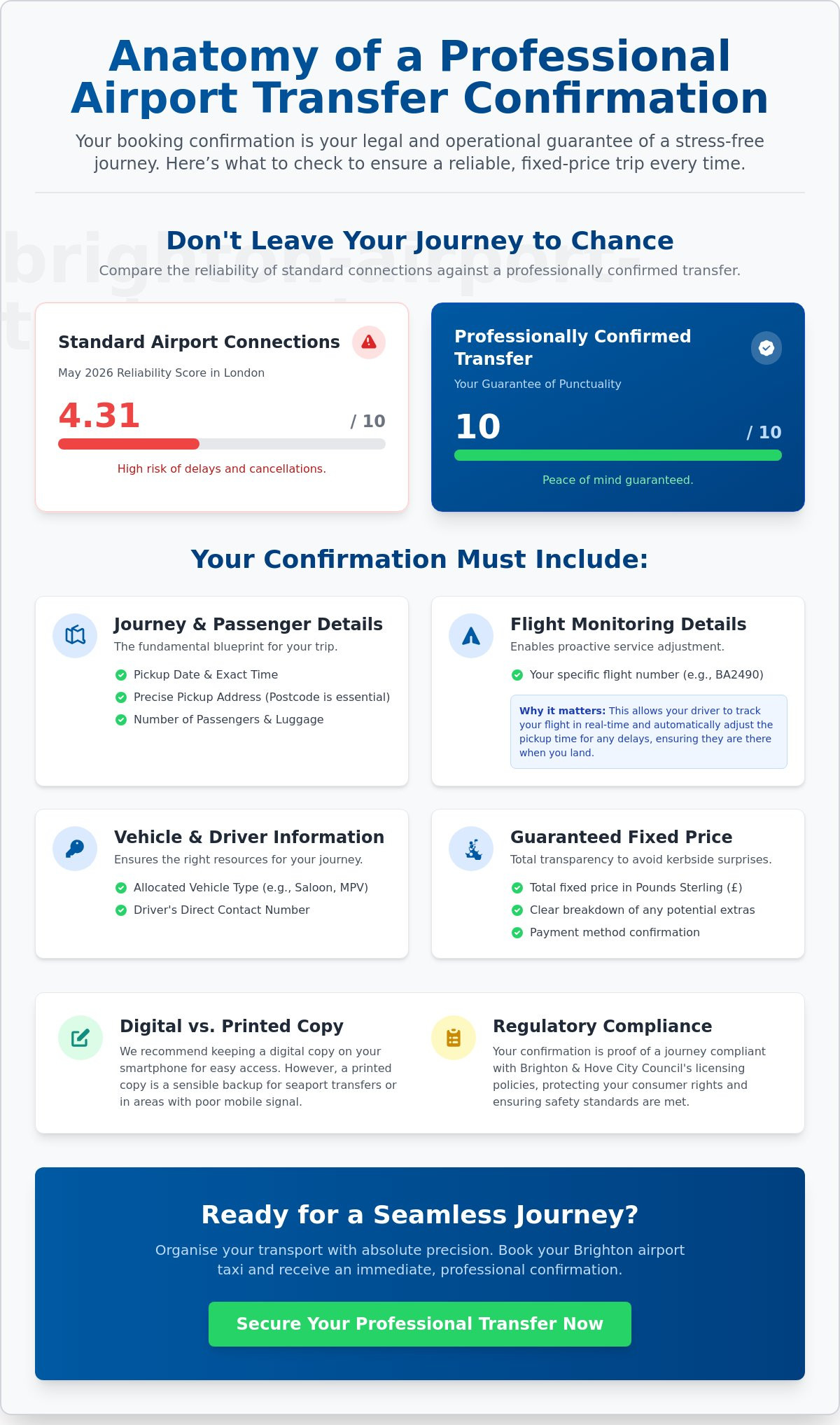 Airport Transfer Booking Confirmation: A Guide to Stress-Free Travel in 2026