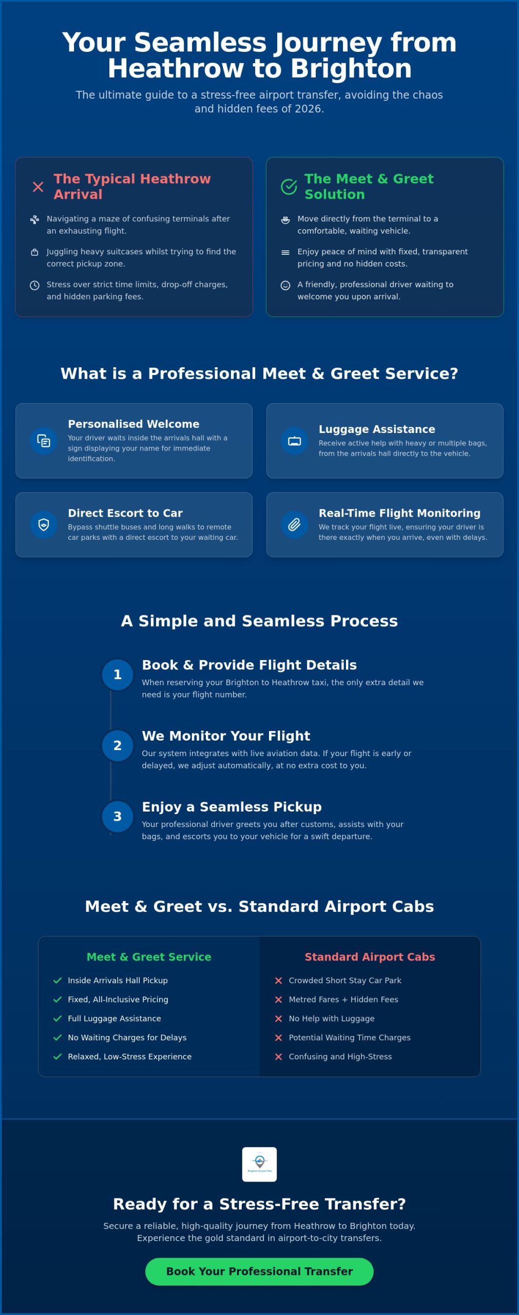 Brighton Airport Meet and Greet Service: The 2026 Traveller''s Guide