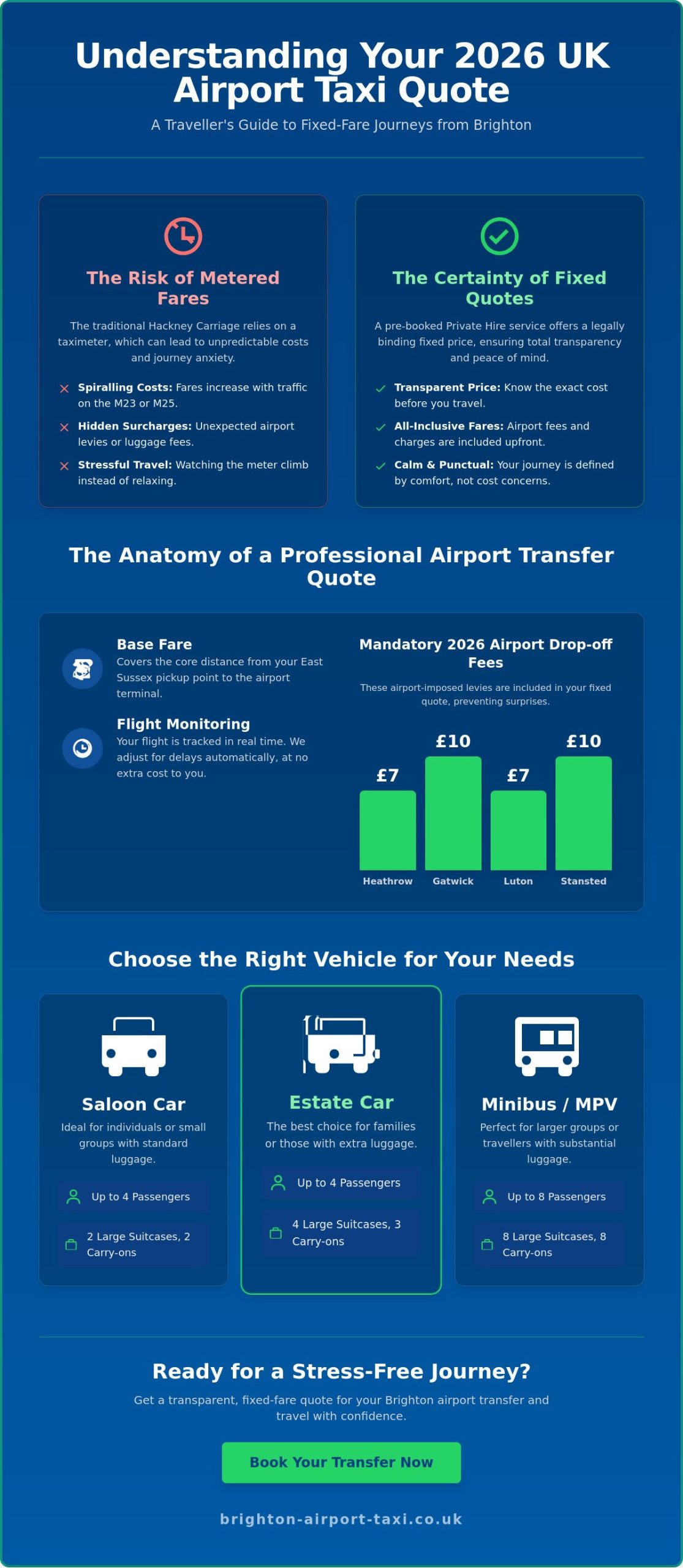 Understanding Airport Taxi Quotes UK: A Complete Guide to Fixed Fares & Fees 2026