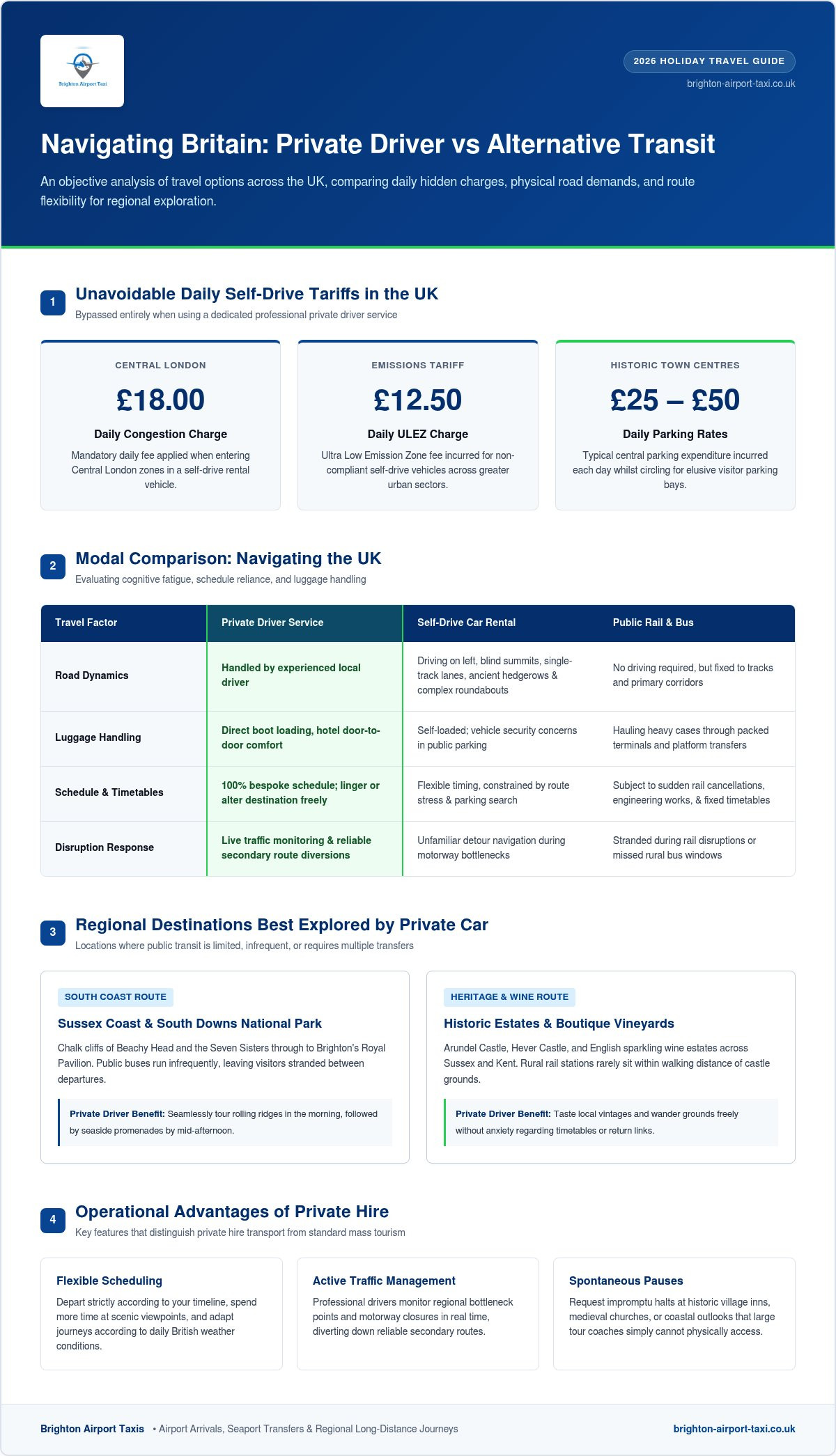 Hiring a Private Driver for a UK Holiday: 2026 Guide